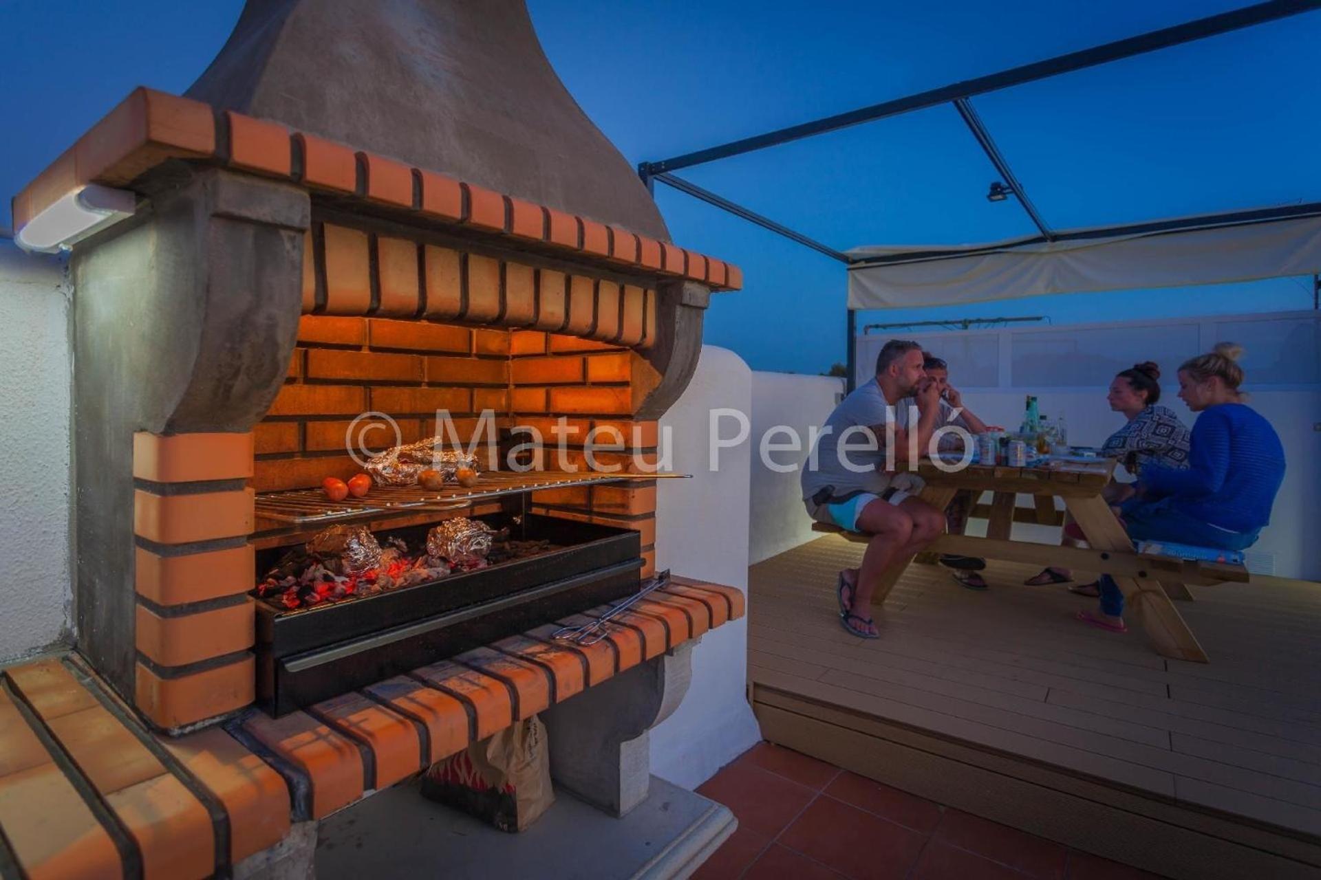 Wohnung In Son Baulo Mit Terrasse, Garten Und Grill Can Picafort  Exterior photo