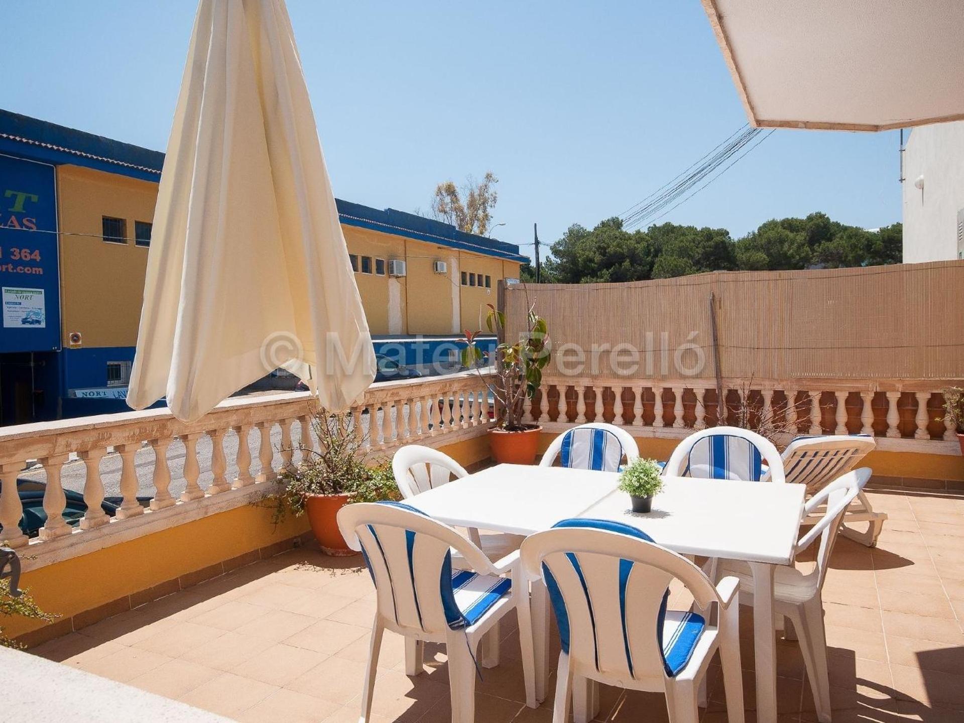 Wohnung In Son Baulo Mit Terrasse, Garten Und Grill Can Picafort  Exterior photo